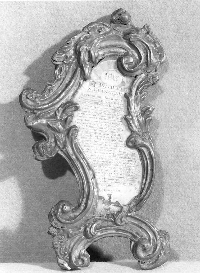 cartagloria - ambito veneto (metà sec. XVIII)