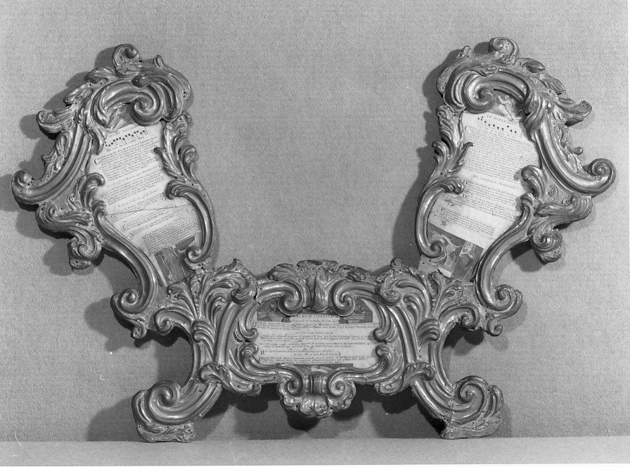 cartagloria - ambito veneto (metà sec. XVIII)