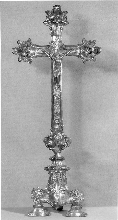 croce d'altare - ambito veneto (seconda metà sec. XVIII)