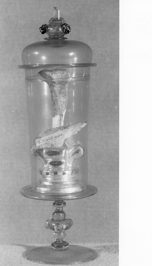 fiala di pellegrinaggio - bottega veneziana (sec. XVII)