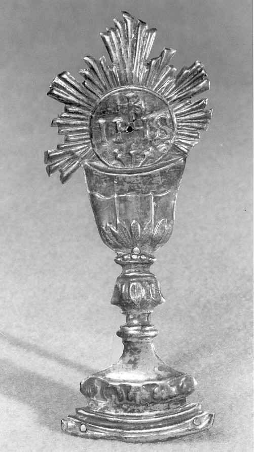 calice eucaristico (rilievo) - ambito veneto (seconda metà sec. XVIII)