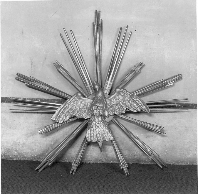 colomba dello Spirito Santo (scultura) - ambito veneto (seconda metà sec. XIX)