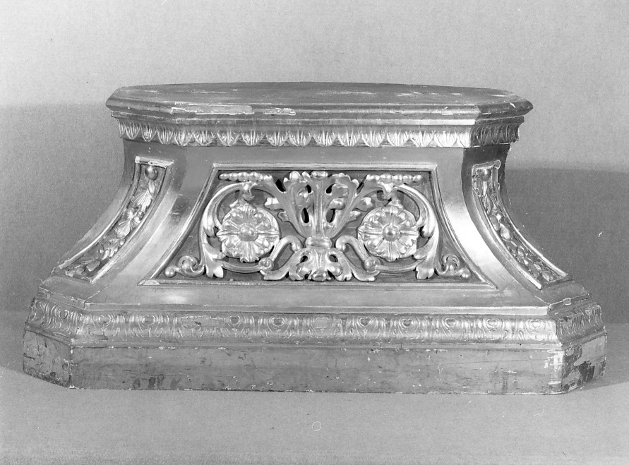 tronetto per esposizione eucaristica - ambito veneto (seconda metà sec. XIX)