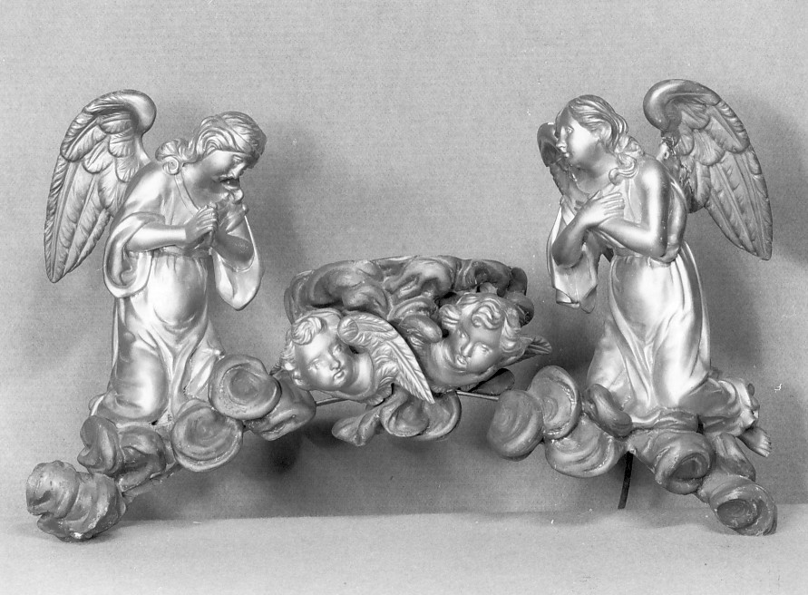 tronetto per esposizione eucaristica di Lucchetta (sec. XIX)