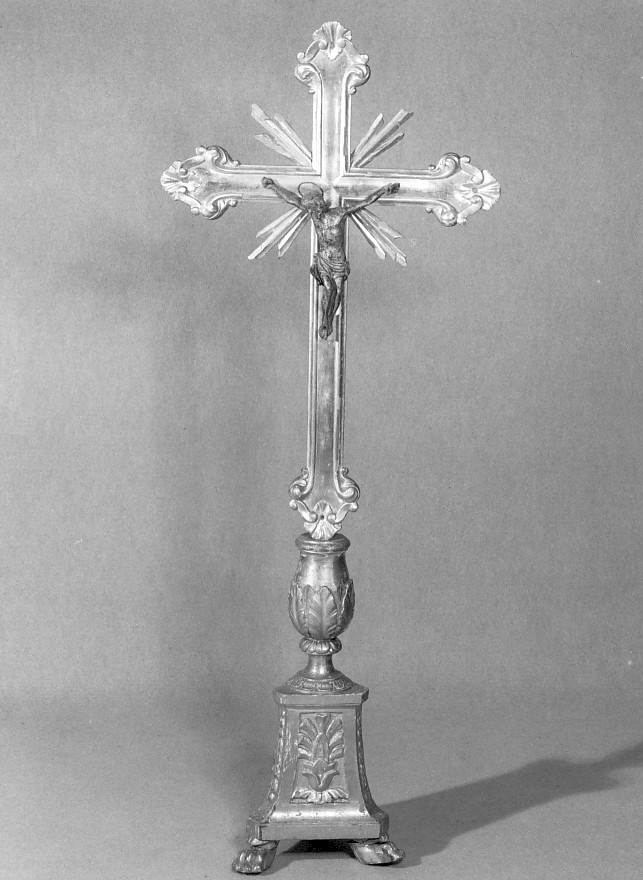 croce d'altare - ambito veneto (prima metà sec. XIX)