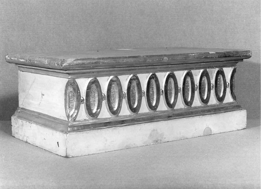 gradino d'altare - ambito veneto (seconda metà sec. XIX)