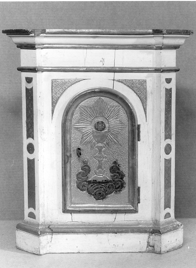 tabernacolo - ambito veneto (seconda metà sec. XIX)