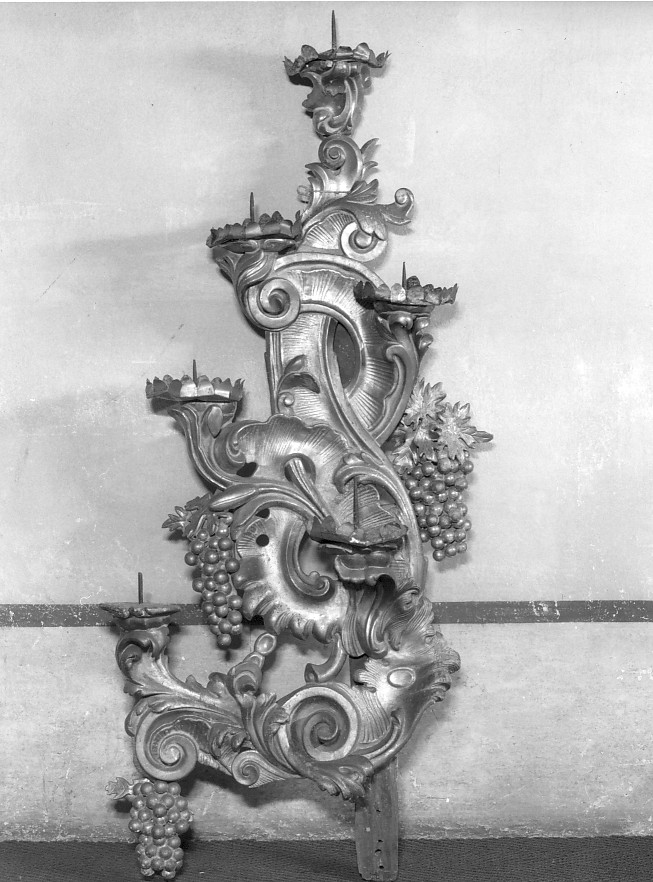 candelabro - ambito veneto (ultimo quarto sec. XVIII)
