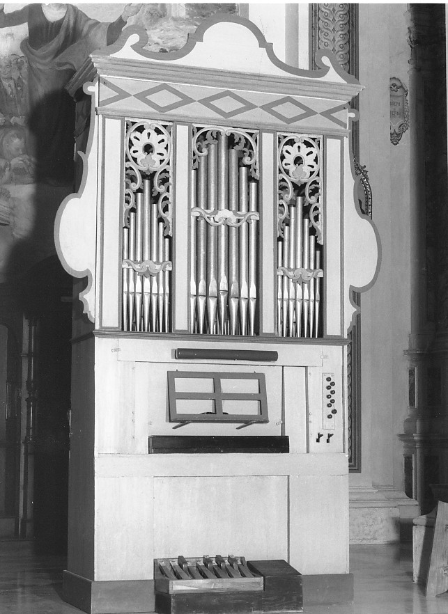 cassa d'organo - ambito pugliese (seconda metà sec. XVIII)