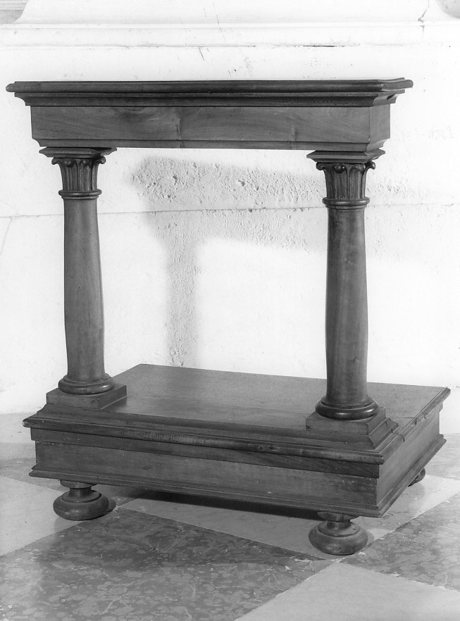 inginocchiatoio - ambito veneto (primo quarto sec. XX)