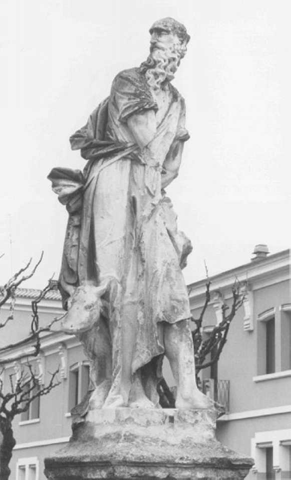 San Luca (statua) di Cignaroli Diomiro (attribuito) (sec. XVIII)