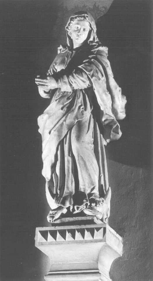 Madonna Immacolata (statua) di Schiavo Giuseppe Antonio (sec. XVIII)