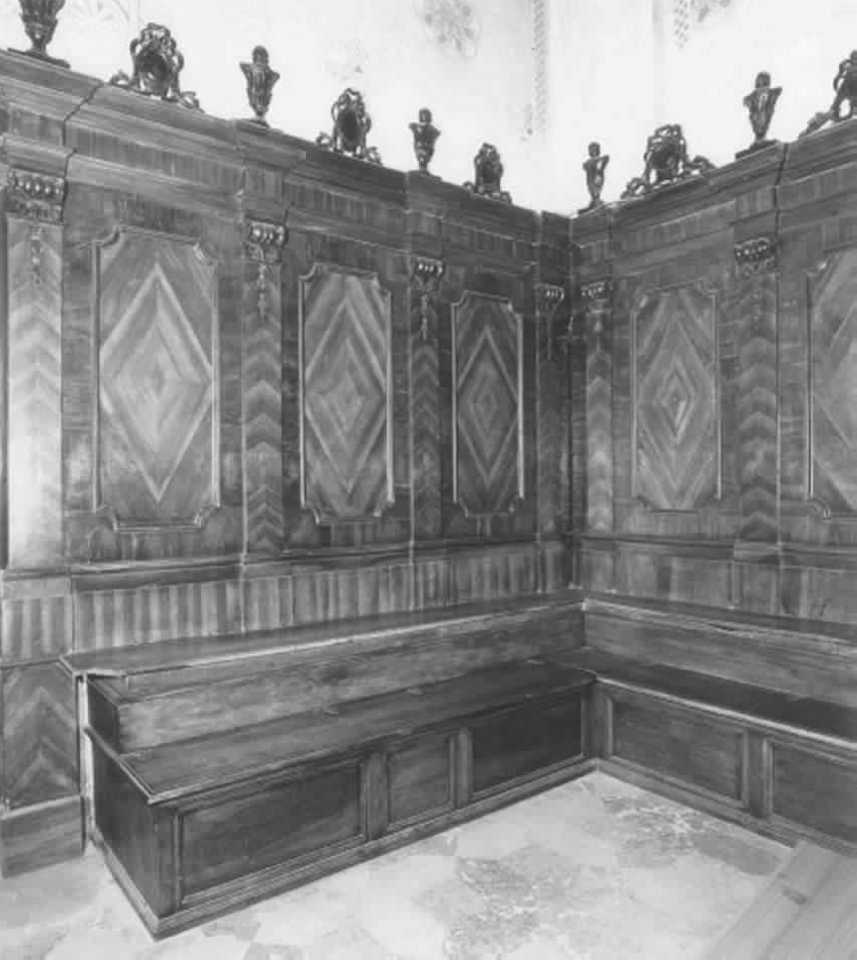 stalli del coro - ambito veneto (metà sec. XVIII)