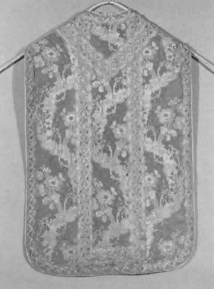 pianeta - manifattura veneziana (metà sec. XVIII)