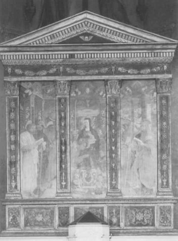 trittico di Benaglio Francesco (terzo quarto sec. XV)