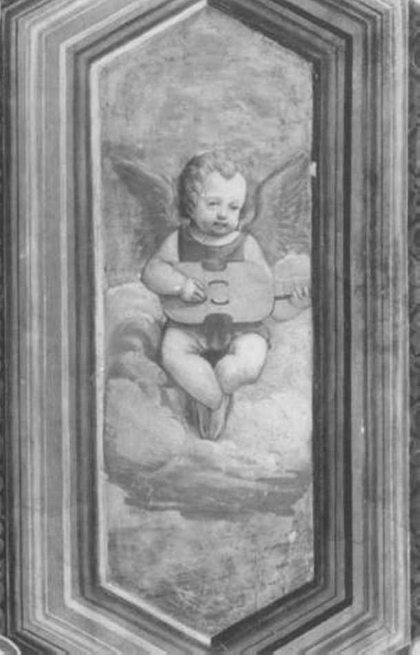 angelo musicante (dipinto) di Giolfino Nicola (primo quarto sec. XVI)