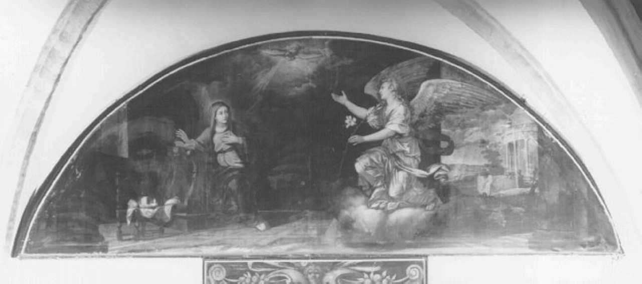 Annunciazione (dipinto) di Voltolini Andrea (secc. XVII/ XVIII)