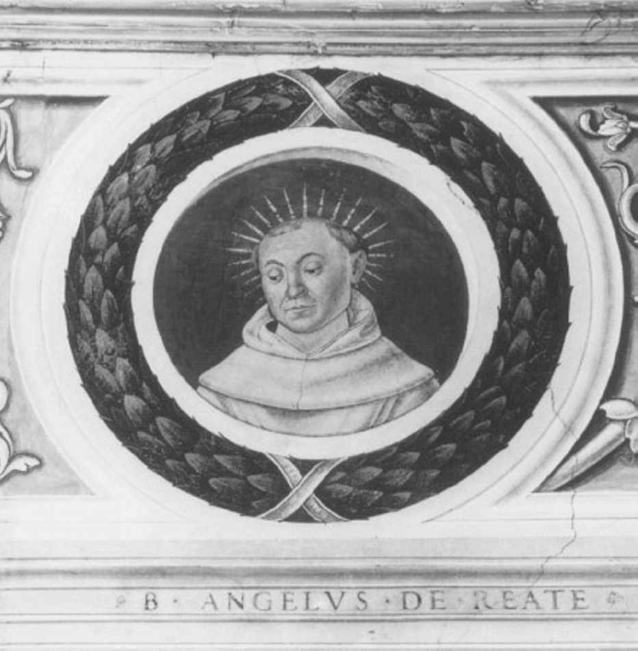 beato (dipinto) di Morone Domenico (e aiuti), Morone Francesco (fine/inizio secc. XV/ XVI)