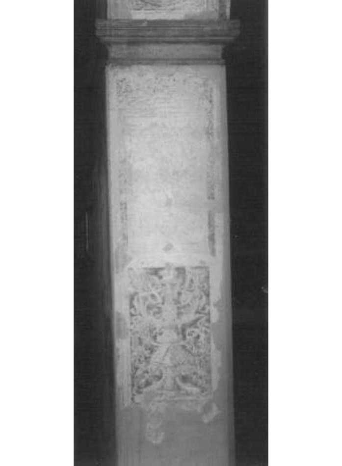 motivi decorativi a candelabra (dipinto) di Morone Domenico (attribuito), Morone Francesco (attribuito) (secc. XV/ XVI)