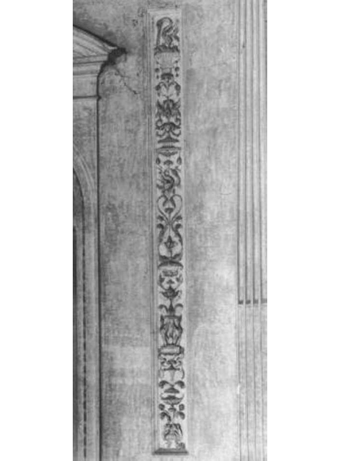motivi decorativi a candelabra (lesena) di Sanmicheli Michele, Giuliari Bartolomeo (fine sec. XVIII)