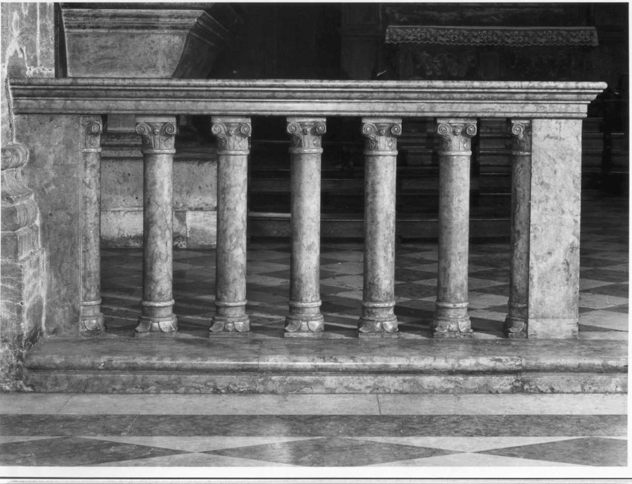 balaustrata, serie - ambito vicentino (sec. XIX)