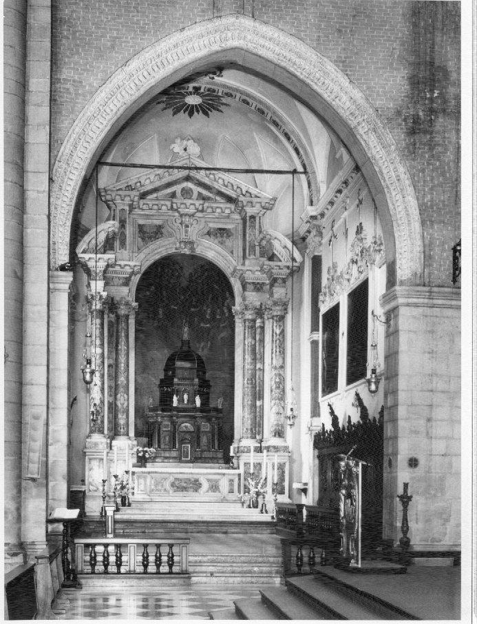 decorazione plastico-pittorica di Pardi Lorenzo detto Lorenzo Da Bologna (attribuito) (sec. XV)