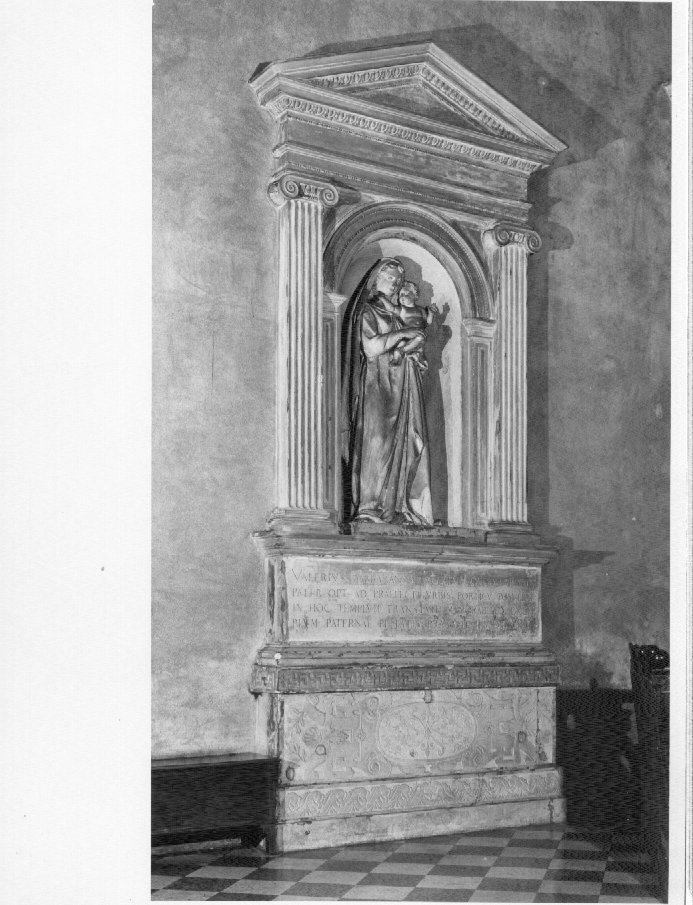 edicola di Giovanni Di Giacomo Da Porlezza (attribuito), Pittoni Girolamo Da Lumignano (attribuito) (prima metà sec. XVI)