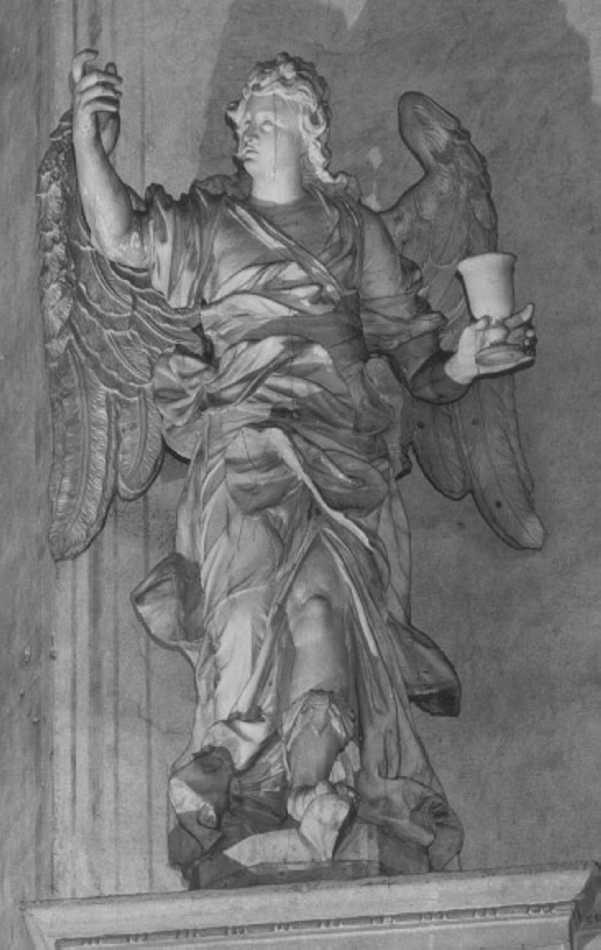 angelo con calice (statua) di Marinali Orazio (attribuito), Cuzzetti Andrea (attribuito) (sec. XVII)
