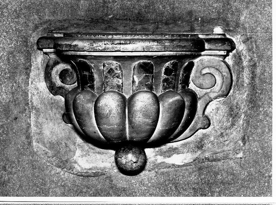 mensola - ambito vicentino (inizio sec. XVIII)