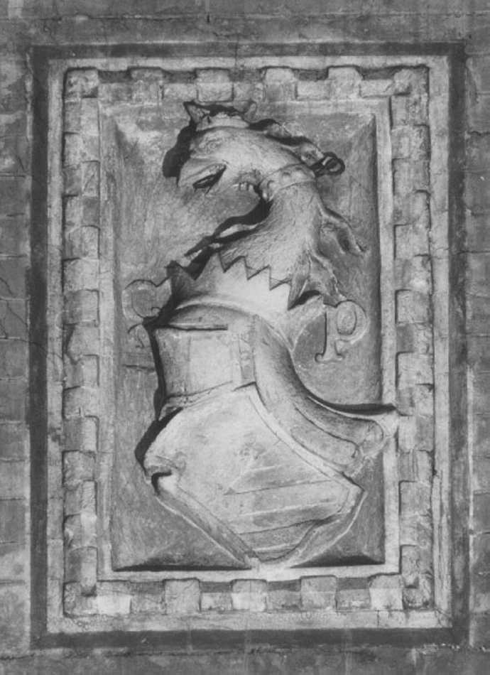 stemma gentilizio (dipinto) - ambito veneto (secc. XIV/ XV)