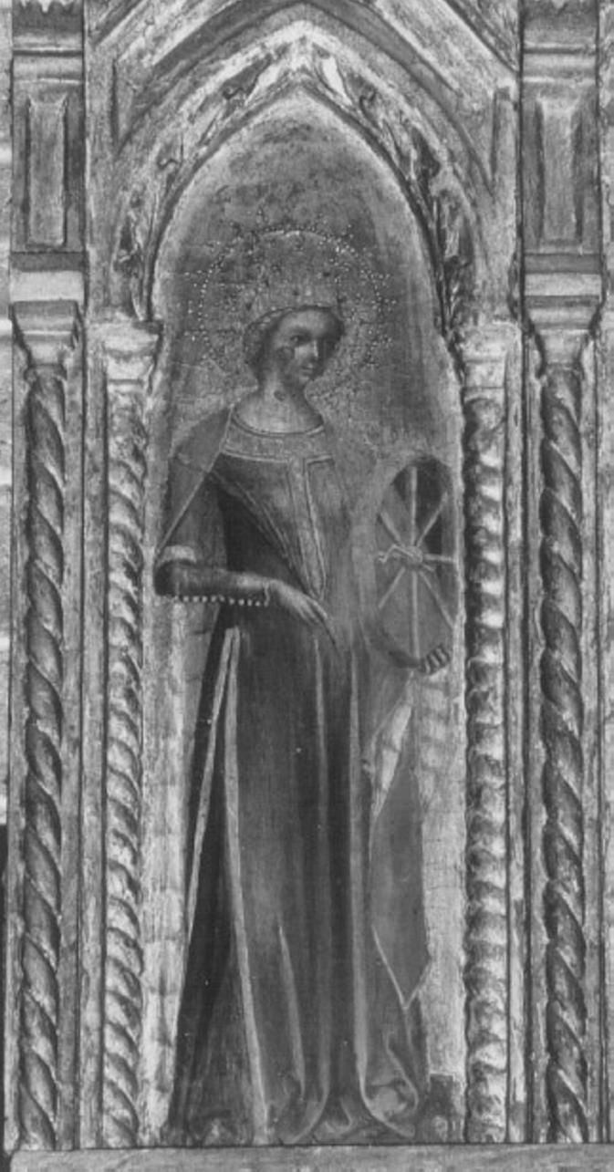 Santa Caterina d'Alessandria (dipinto, elemento d'insieme) di Lorenzo Veneziano (sec. XIV)