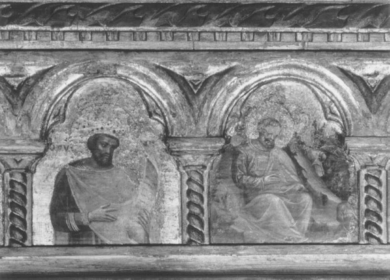 re Davide (dipinto, elemento d'insieme) di Lorenzo Veneziano (sec. XIV)