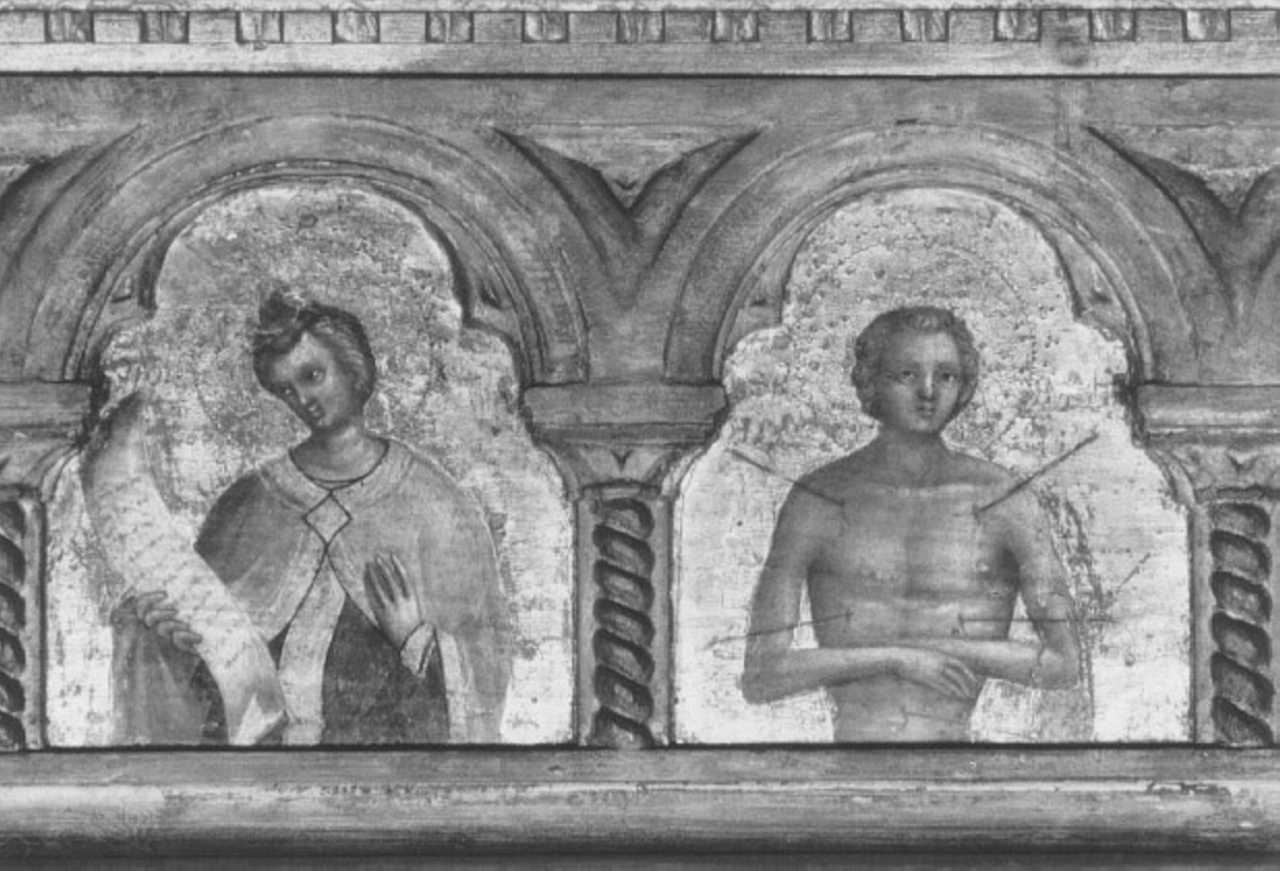 Santo (dipinto, elemento d'insieme) di Lorenzo Veneziano (sec. XIV)
