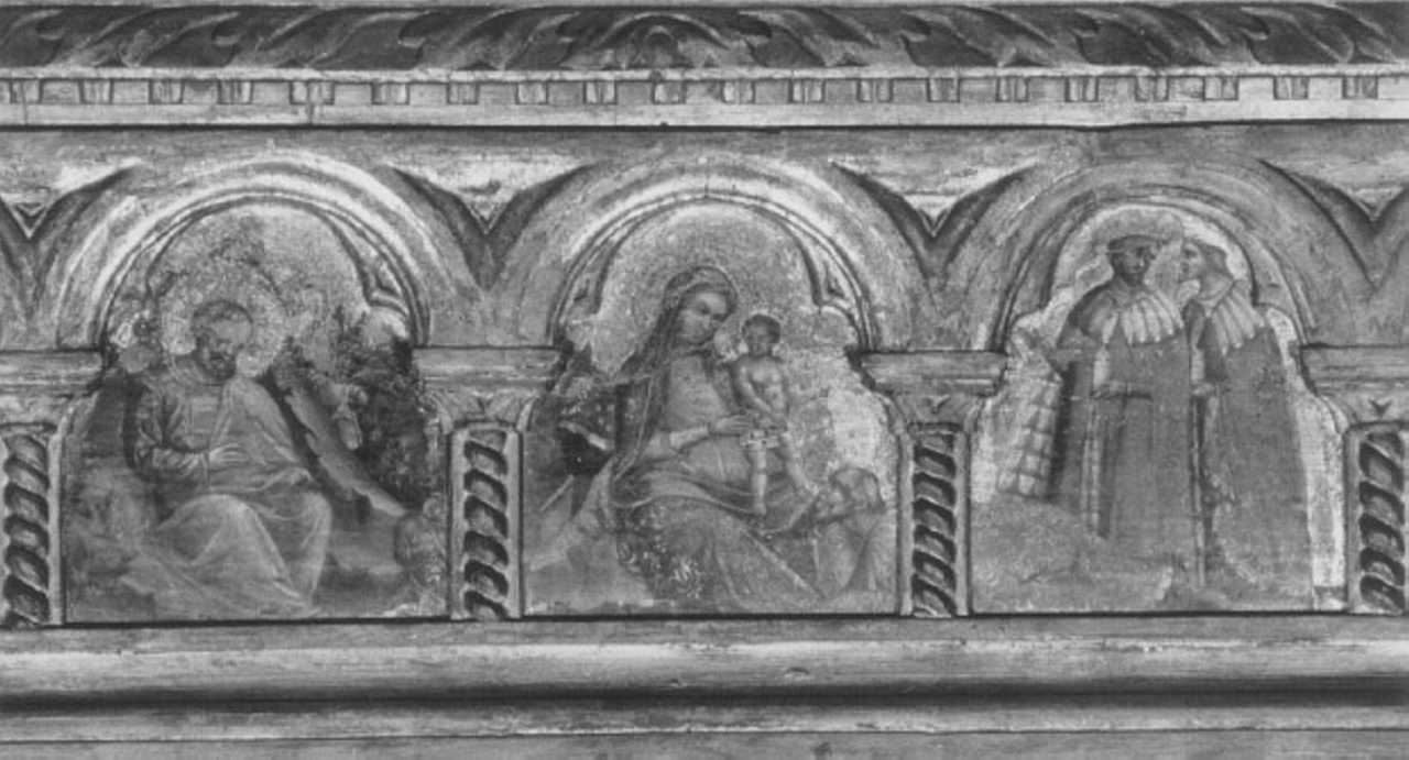 adorazione dei Re Magi (dipinto, elemento d'insieme) di Lorenzo Veneziano (sec. XIV)