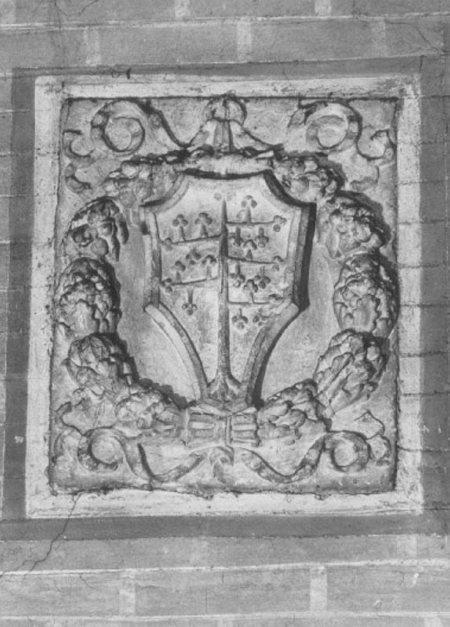 stemma gentilizio (rilievo) - ambito vicentino (sec. XV)