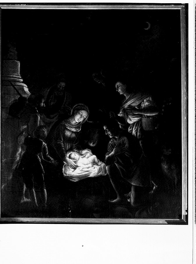 adorazione dei pastori (dipinto) di Maganza Alessandro (bottega) (prima metà sec. XVII)