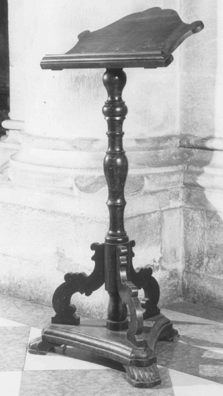 leggio - ambito veneto (fine sec. XIX)