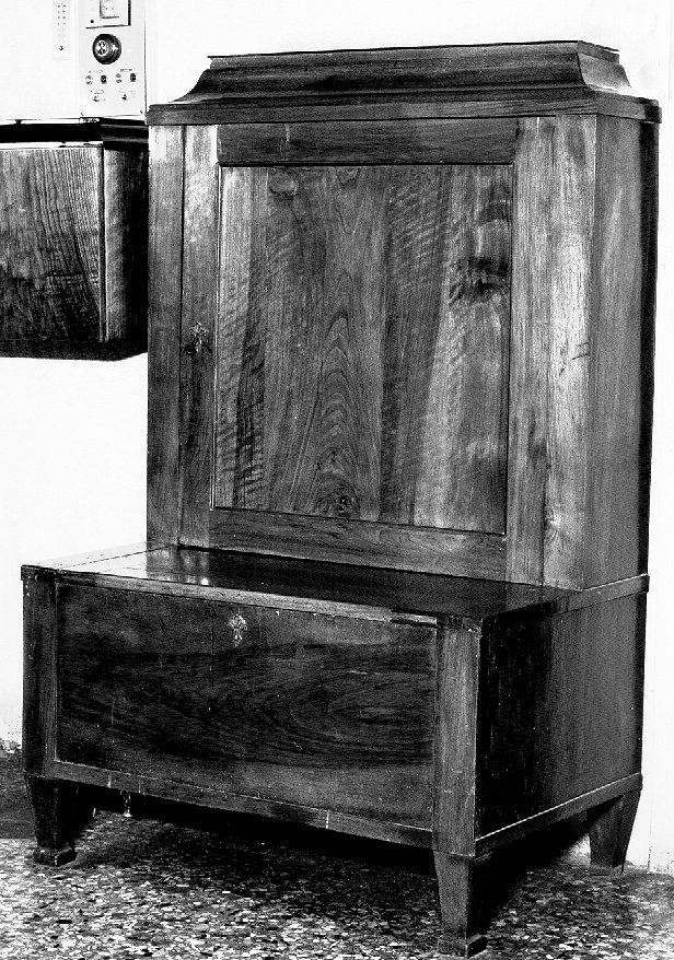 inginocchiatoio - ambito vicentino (fine sec. XIX)