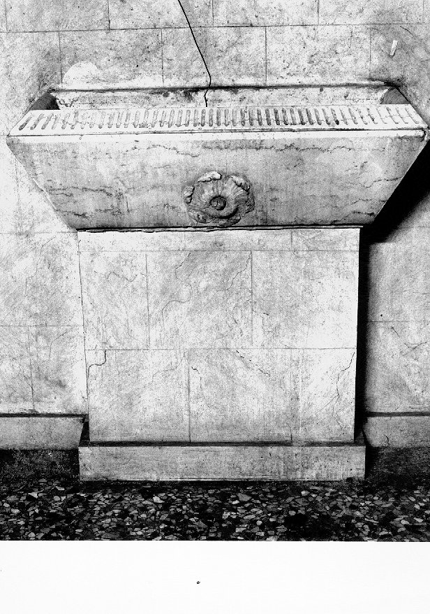 lavabo da sacrestia - ambito vicentino (fine sec. XVIII)