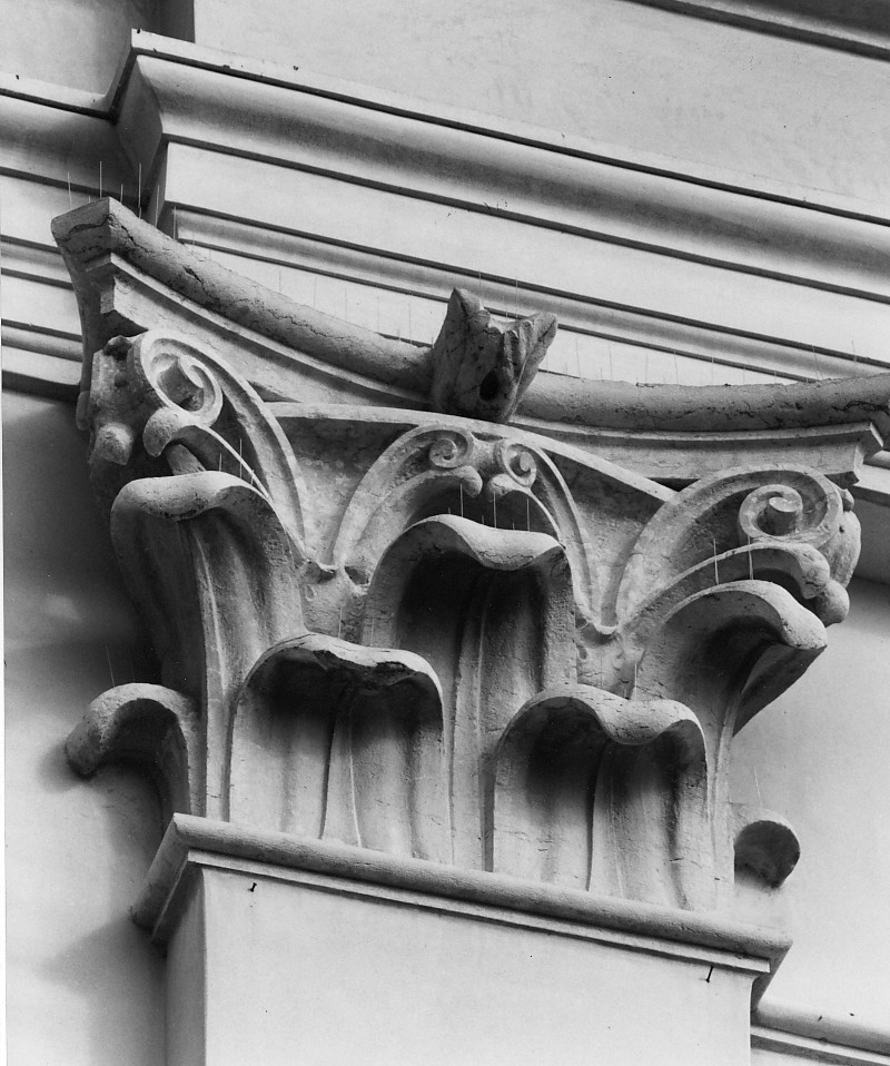 capitello corinzio - ambito vicentino (secondo quarto sec. XVIII)