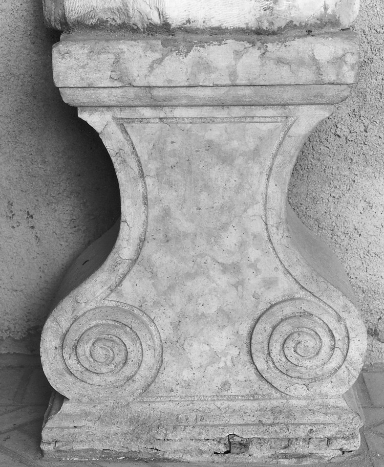 basamento - ambito vicentino (sec. XVIII)