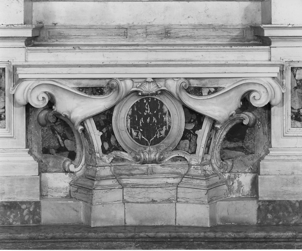 paliotto, elemento d'insieme - ambito vicentino (prima metà sec. XVIII)