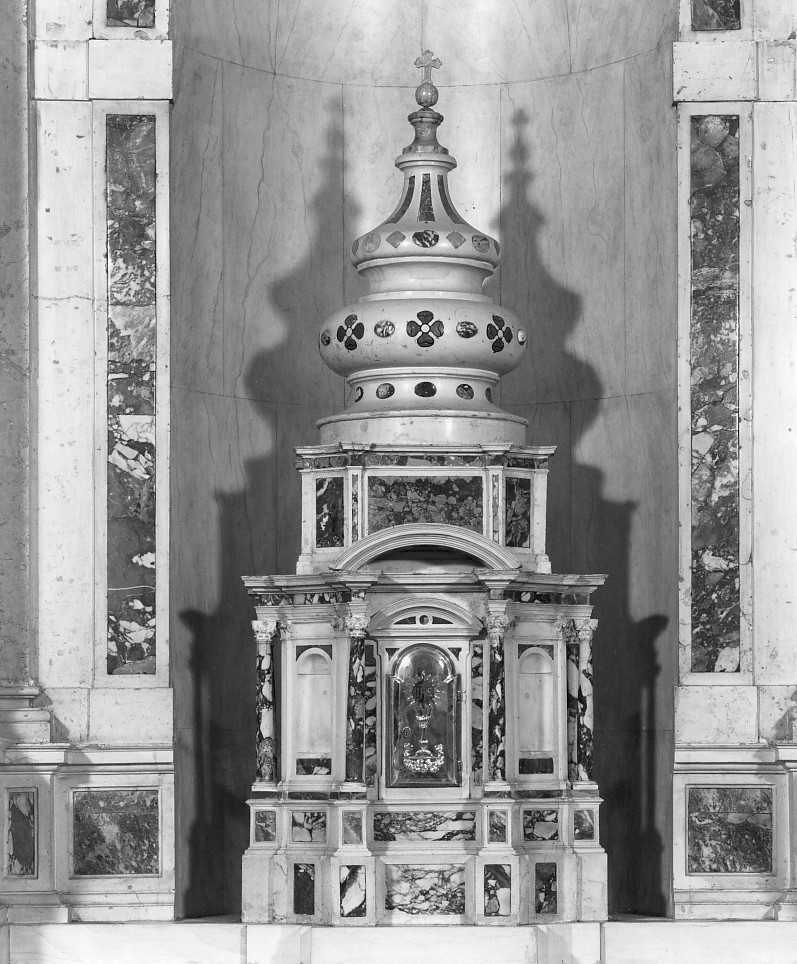 tabernacolo, elemento d'insieme - ambito vicentino (sec. XVIII)