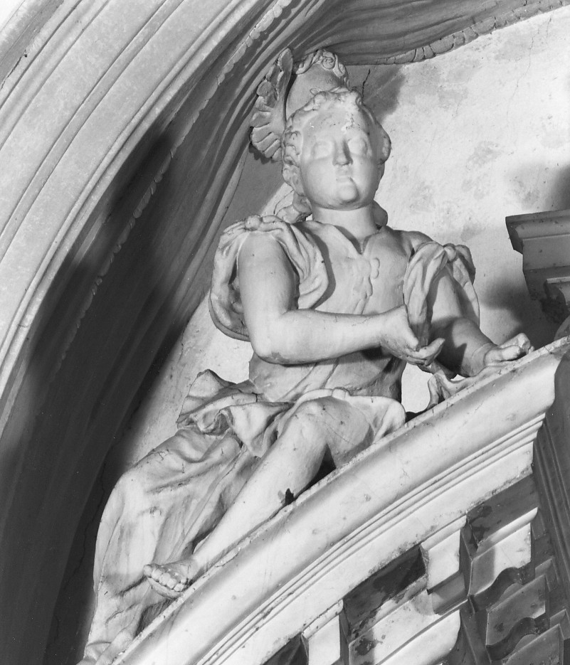 statua, elemento d'insieme - ambito vicentino (prima metà sec. XVIII)