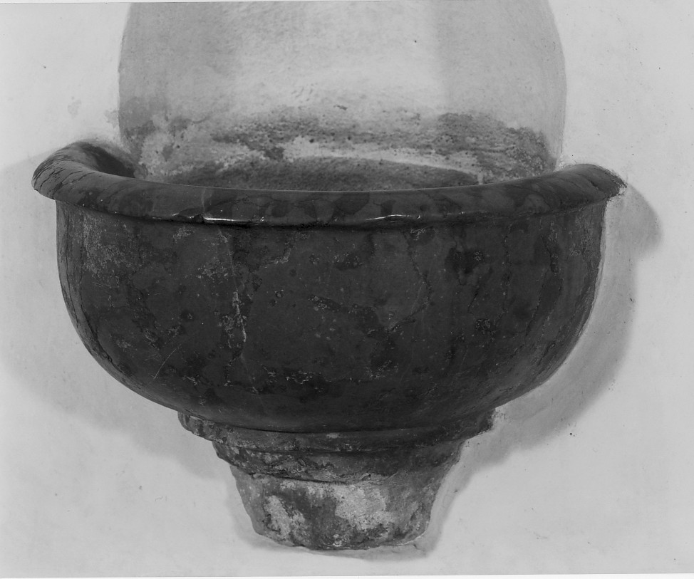 acquasantiera da parete - ambito vicentino (sec. XIX)