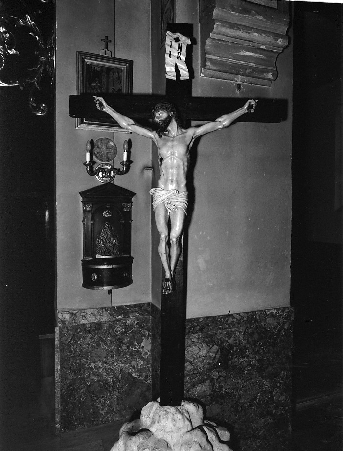 Cristo crocifisso (scultura) - ambito veneto (seconda metà sec. XIX)