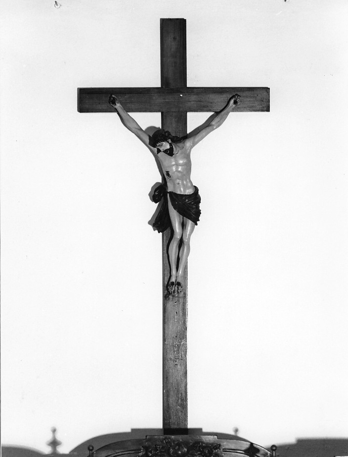 Cristo crocifisso (scultura) - ambito veneto (seconda metà sec. XIX)