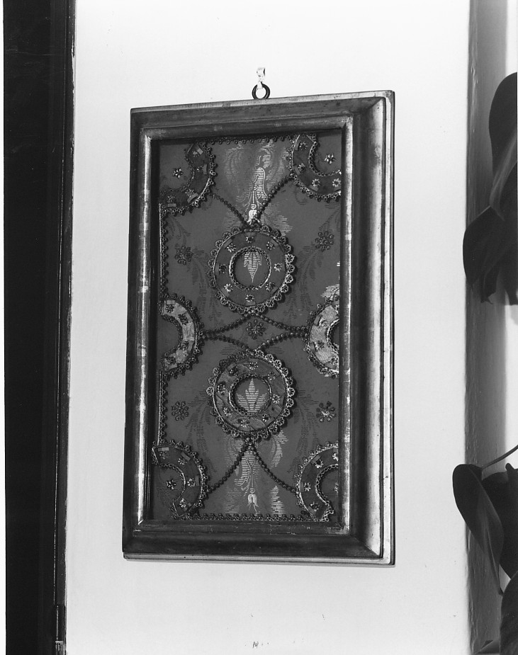 reliquiario - a tabella - ambito veronese (seconda metà sec. XIX)