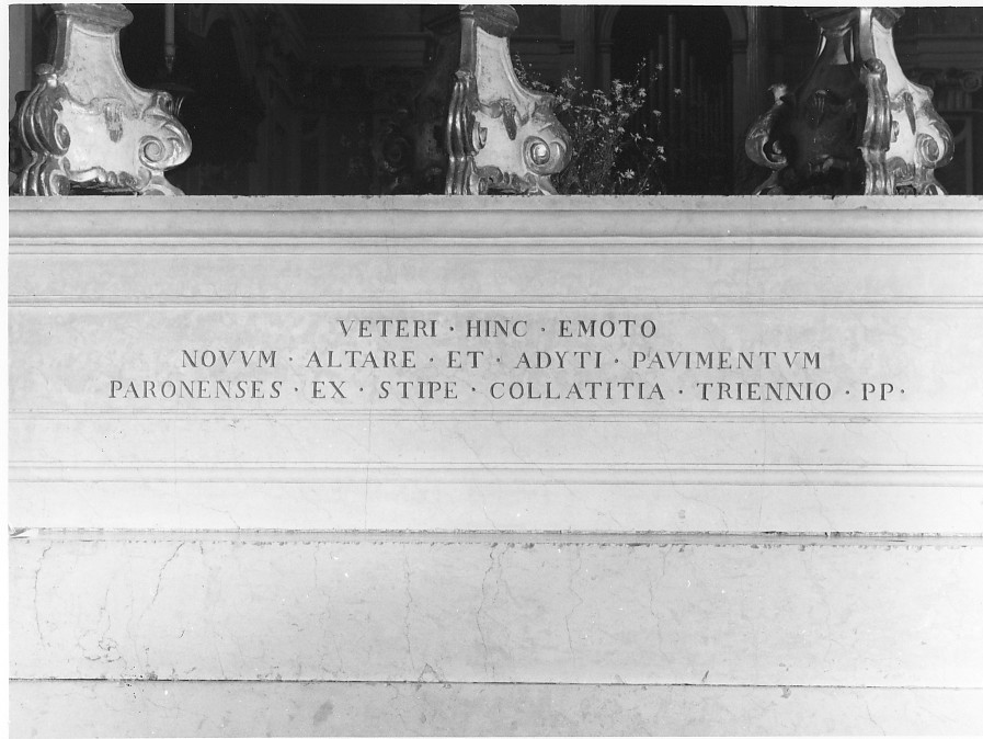 lapide documentaria - ambito veronese (sec. XIX)