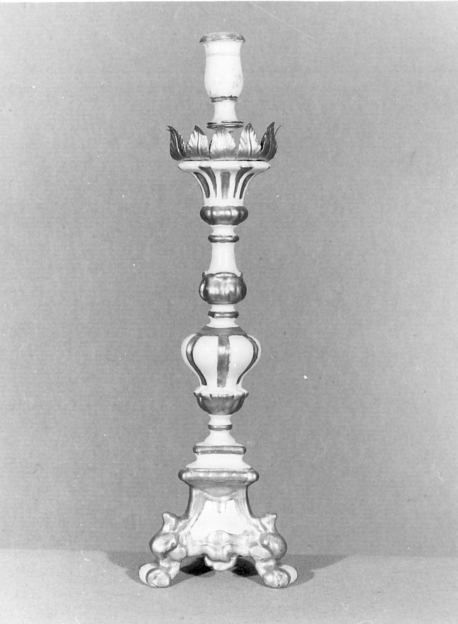 candelabro, coppia - ambito veronese (inizio sec. XIX)